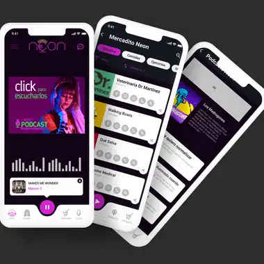 Crafting Neon Radio Mobile App: A Symphony of Innovation and Connectivity